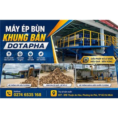 Công nghệ xử lý bùn thải hiện đại