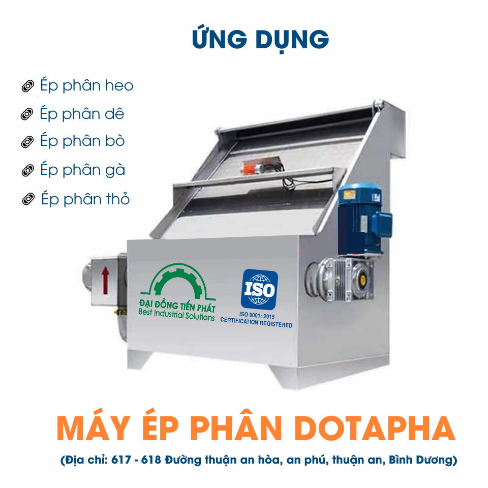 máy ép phân sản xuất tại Việt Nam
