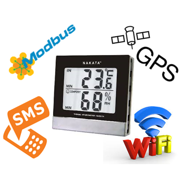 HỆ THỐNG GIÁM SÁT NHIỆT ĐỘ ĐỘ ẨM BẰNG MODBUS RTU / WIFI / GPS / SMS