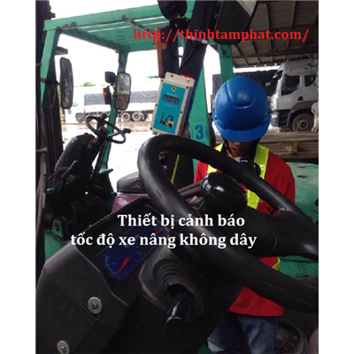 Lắp bộ cảnh báo tốc độ xe nâng tại Cargill VN chi nhánh Cần Thơ