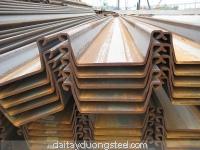 Thép cừ lòng máng