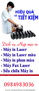 NẠP MỰC - SỬA MÁY IN