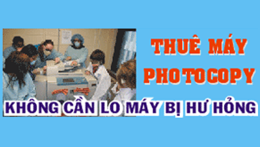 CHO THUÊ MÁY PHOTOCOPY