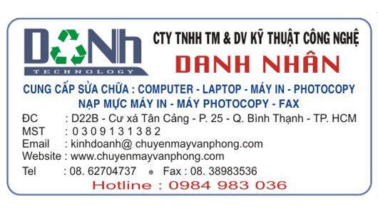 CÔNG TY TM & DV DANH NHÂN 