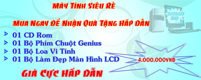 MÁY VI TÍNH GIÁ RẺ