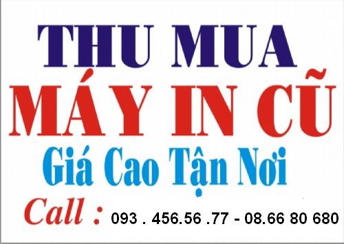 Thu mua may in cũ