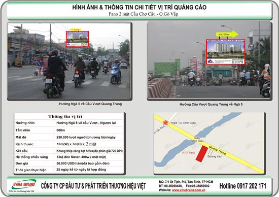 BILLBOARD, BẢNG QUẢNG CÁO,Pano Quận Gò Vấp - VINA BRAND