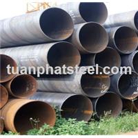 Ống thép hàn xoắn nhập khẩu / Spiral welded steel pipe imports - ong thep