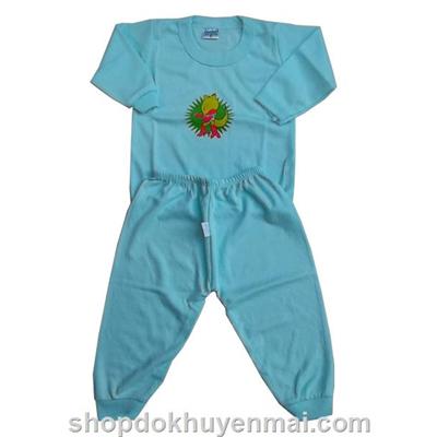 Bộ thun tay dài Chung Thủy cho bé 4 - 6kg. Chỉ còn màu hồng