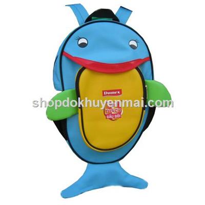 Balo cá heo Dumex 4 ngăn chống ướt cho bé mầm non/ mẫu giáo
