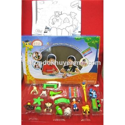 Bộ tô màu xếp hình Abbott - Mời click vào hình xem thêm