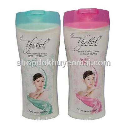 Sữa dưỡng thể trắng da Thebol chiết xuất hoa hồng/ ngọc trai