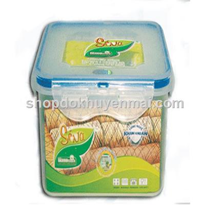 Hộp nhựa kháng khuẩn Sina 1200ml