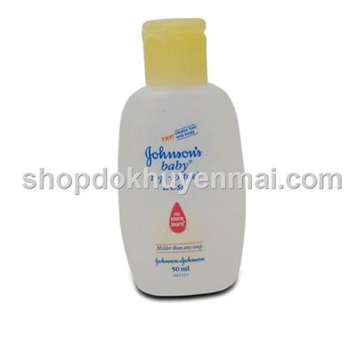 Sữa tắm gội toàn thân Johnson Baby 50ml