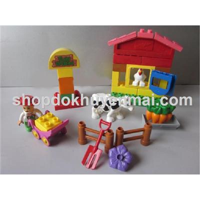 Bộ xếp hình nông trại Enfa