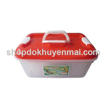 Hộp nhựa Hiệp Thành 4 lít có quai xách tiện lợi