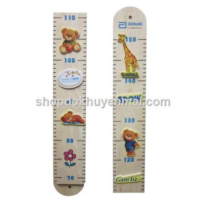 Thước đo chiều cao bằng gỗ Abbott cho bé