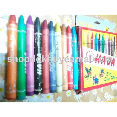 Hộp 10 cây sáp màu Hada cho bé