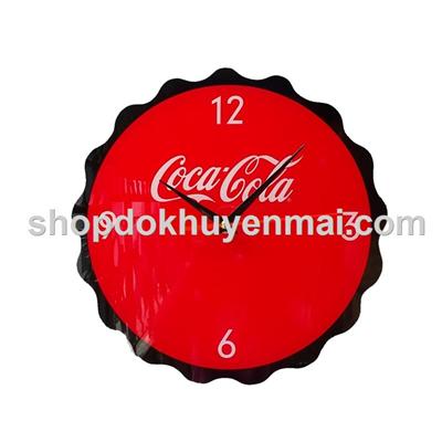 Đồng hồ treo tường Coca Cola - Tặng pin