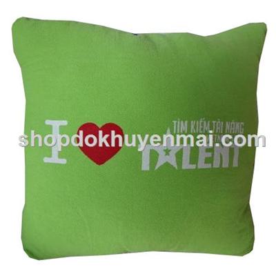 Gối tựa lưng I love Talent - Mẫu 1 - Hai màu