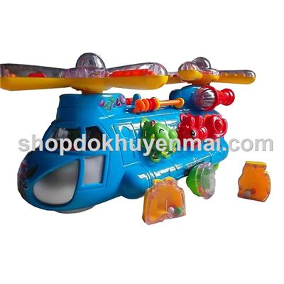 Máy bay thả hình vừa chạy vừa phát nhạc Enfa - Tặng pin