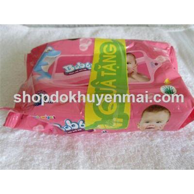 Khăn ướt Bobby gói 30 miếng mẫu mới - Date 2016
