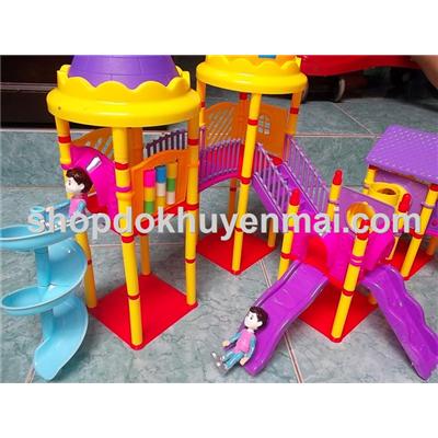 Bộ lắp ghép khu vui chơi liên hoàn 130 miếng ghép cỡ to cho bé - Mời click vào hình xem thêm