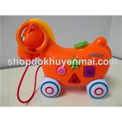 Chú lừa Enfa phát nhạc - Tặng pin