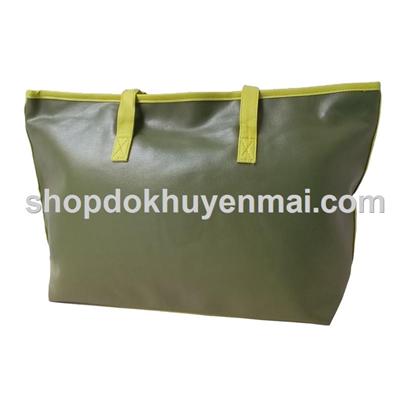 Túi xách giả da thời trang có dây kéo Pond