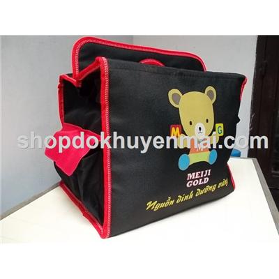 Giỏ xách đi sinh Meiji dạng hộp cho mẹ