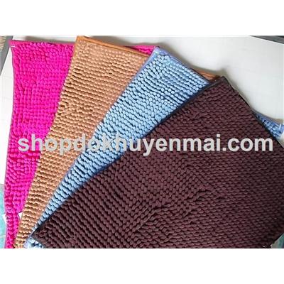 Thảm chùi chân siêu thấm hút - 50cm x 30cm - 4 màu như hình
