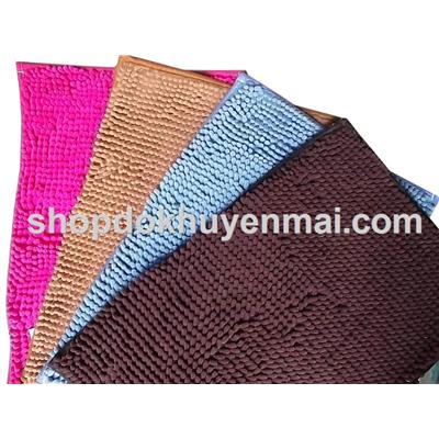 Thảm chùi chân siêu thấm hút - 50cm x 30cm - 4 màu như hình