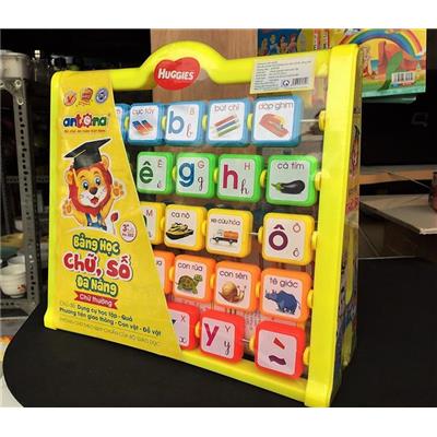 Bảng Học Chữ, Số Đa Năng M2 Antona (Chữ Thường) - Kt: (33 x 12 x 31.5) cm