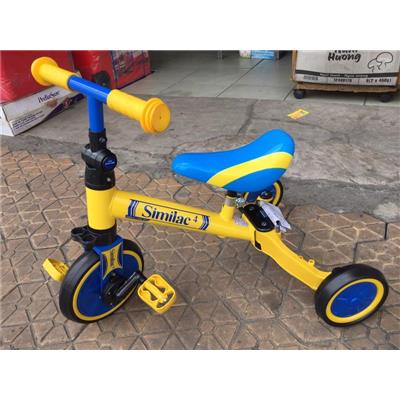 Vàng: Xe Đạp 3 Bánh và Xe Cân Bằng 3 trong 1 Cho Bé + PHỤ PHÍ 20 NGÀN