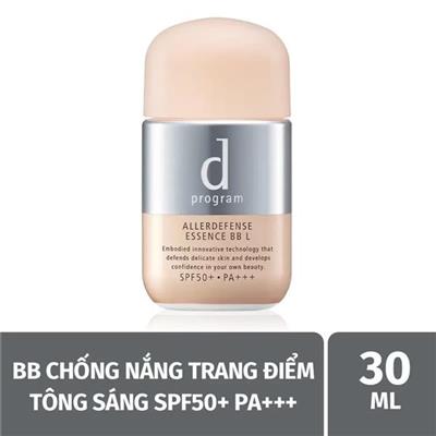 Tinh Chất BB Chống Nắng Trang Điểm D Program Allerdefense BB L SPF50+ PA+++ 30ml Tông Sáng
