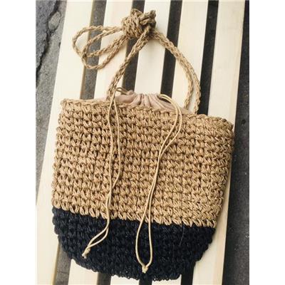 Túi Cói Thời Trang Dây Đeo Dài - Kt: (26 x 25) cm