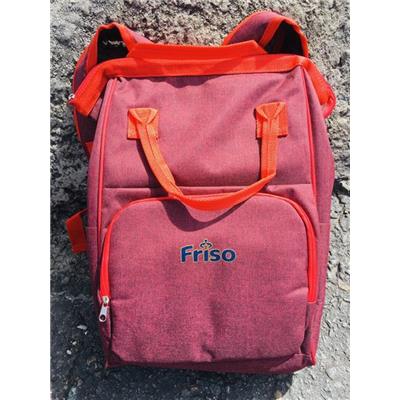 Balo FRISO ĐA NĂNG Nhiều Ngăn Màu Đỏ Đậm - Kt: (42 x 25 x16) cm