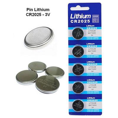 Pin Lithium CR2025 3V Dùng Cho Cân Điện Tử, Máy Tính Tiền...  Pin Lithium CR2025 3V Dung Cho Can Dien Tu, May Tinh Tien...
