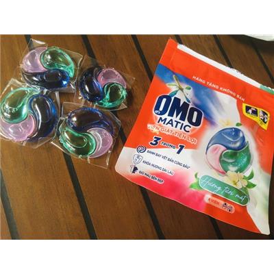 Túi 4 Viên Giặt OMO 3 Trong 1 Hương Tinh Tế 42g