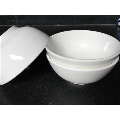 Tô Sứ Trắng Size 7 Inch (Cỡ Tô Phở) - Kt: (18 x 7.5) cm