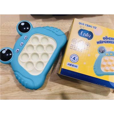 Đồ Chơi Máy Game Pop It Điện Tử Enfa 4 Chế Độ Chơi + 3 Pin AAA