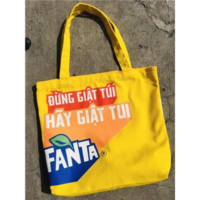 VÀNG: Túi Canvas FANTA Size Lớn  VANG: Tui Canvas FANTA Size Lon