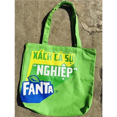 XANH: Túi Canvas FANTA Size Lớn