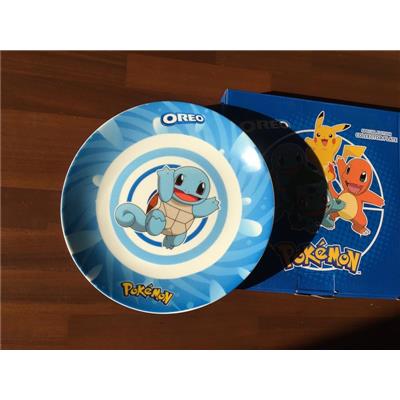 XANH: Dĩa Sứ Pokemon Oreo Phiên Bản Giới Hạn  XANH: Dia Su Pokemon Oreo Phien Ban Gioi Han