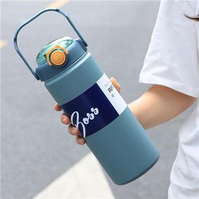 XANH: Bình Giữ Nhiệt Inox 304 INFINITE 1200ml Có Quai Xách Và Ống Hút  XANH: Binh Giu Nhiet Inox 304 INFINITE 1200ml Co Quai Xach Va Ong Hut