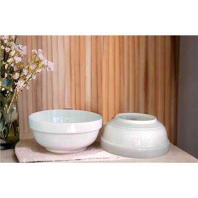 Tô Sứ Bầu NGẤN Size 7 Inch - Kt: (18 x 8) cm