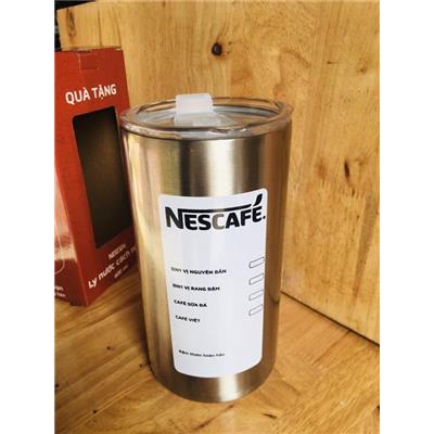 Ly Giữ Nhiệt Nescafe 600ml HÌNH TRỤ