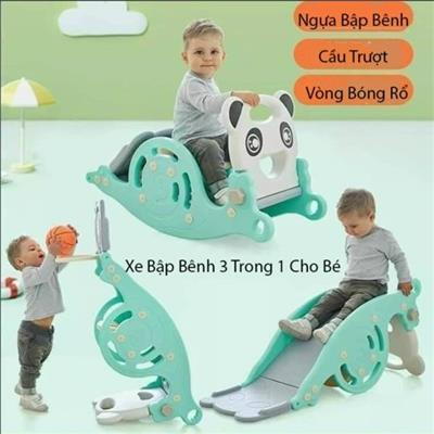 Cầu Trượt Bập Bênh Friso 3 Trong 1 Cho Bé + PHỤ PHÍ 20 NGÀN