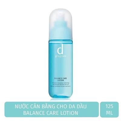 XANH: Nước Cân Bằng D Program Cho Da Dầu, Hỗn Hợp 125ml Balance Care LOTION  XANH: Nuoc Can Bang D Program Cho Da Dau, Hon Hop 125ml Balance Care LOTION