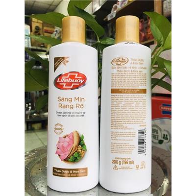 Chai Sữa Tắm LIFEBUOY Bảo Vệ Khỏi Vi Khuẩn Thảo Dược Và Hoa Sen 200g